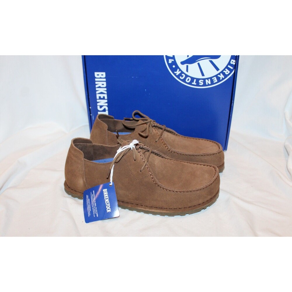 Birkenstock Men's Utti Lace Suede Slip On Casual Shoes EU 42 REGULAR